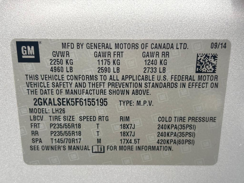 2015 GMC Terrain SLT1 photo