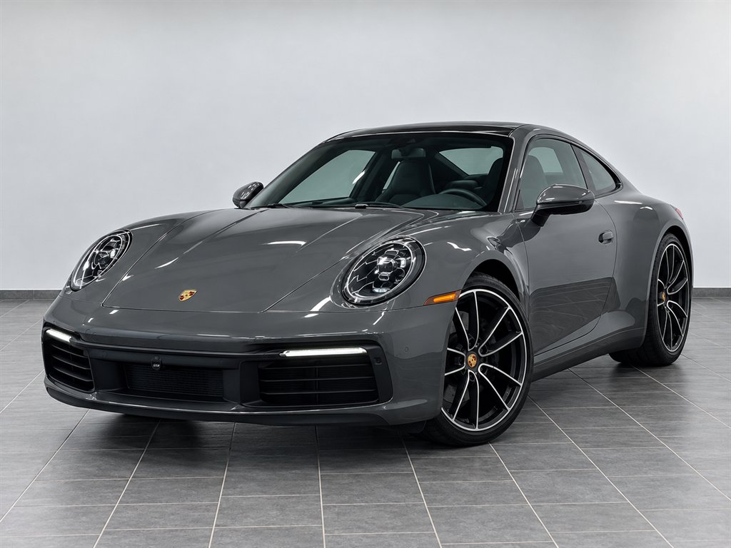 Gray 2024 Porsche 911 Coupe Rear-Wheel Drive Automatic