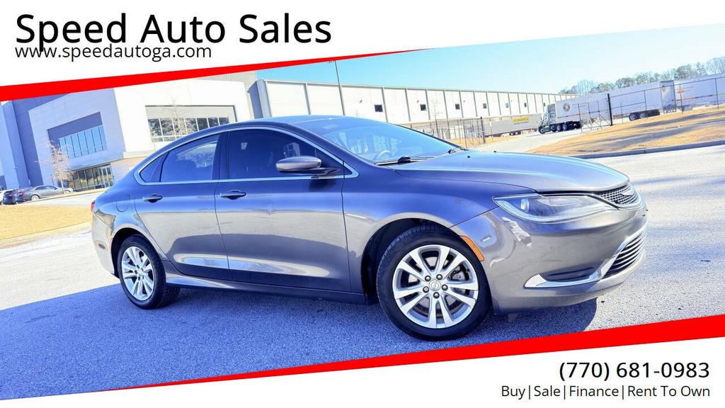 2016 Chrysler 200 - $6,500