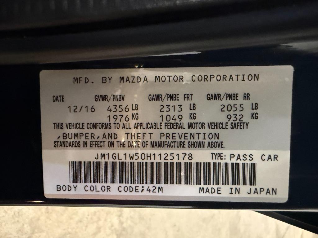 2017 MAZDA MAZDA6 - $14,950