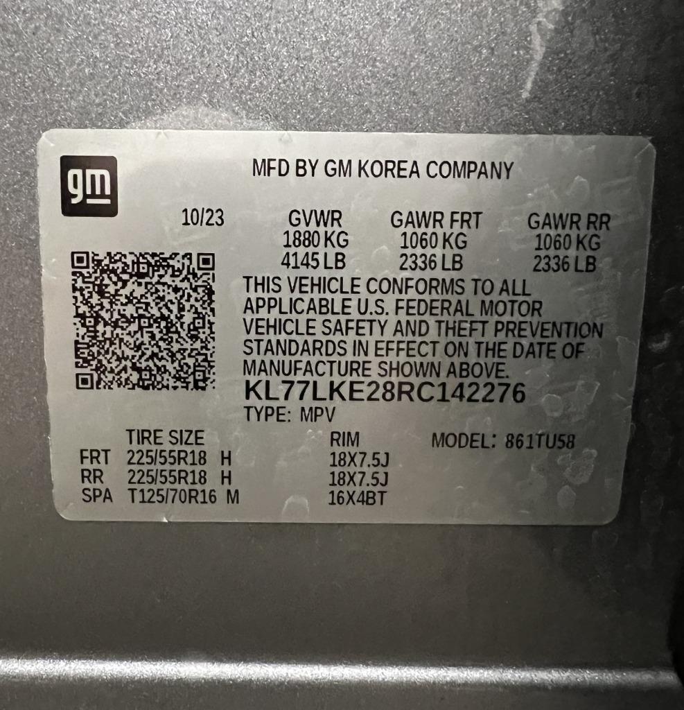 2024 Chevrolet Trax - $21,550