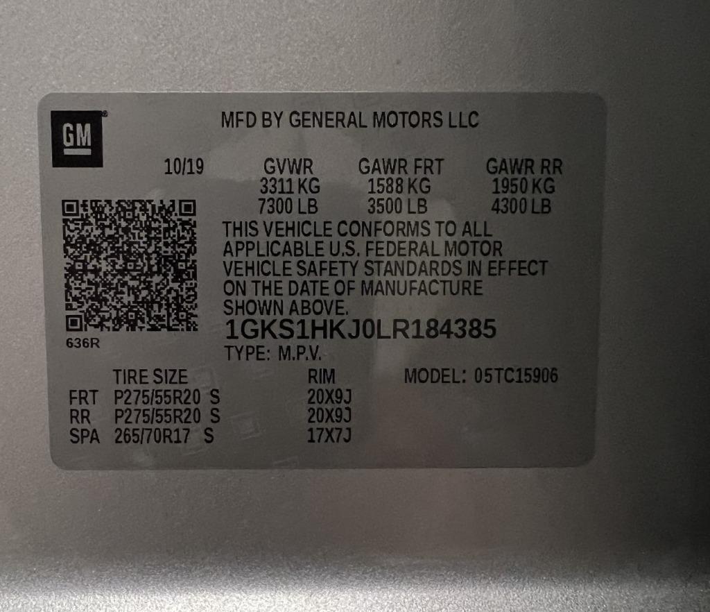 2020 GMC Yukon - $26,950