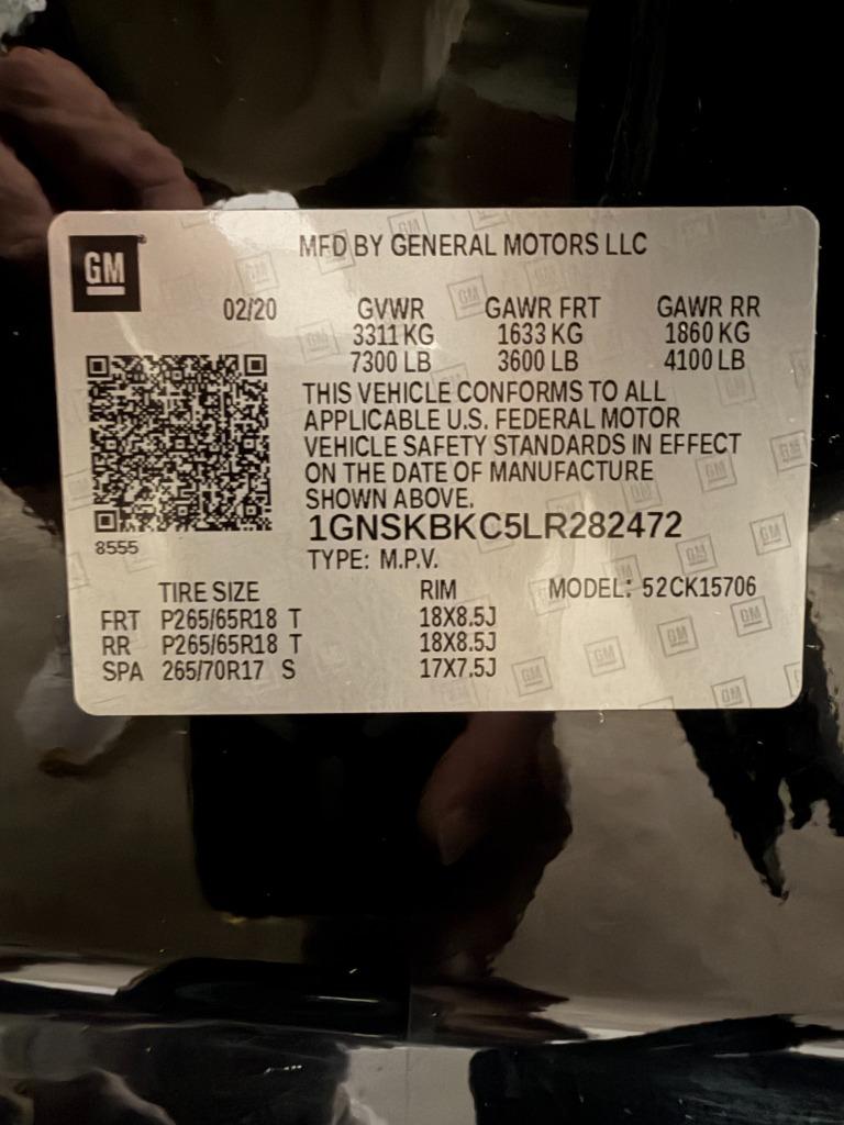 2020 Chevrolet Tahoe - $25,700