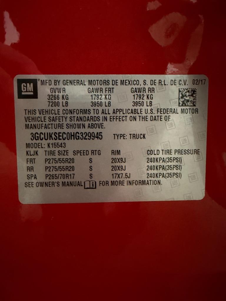 2017 Chevrolet Silverado - $26,950