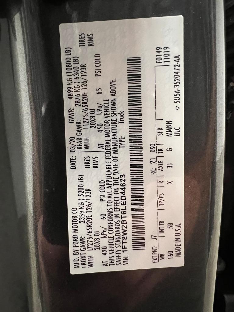 2020 Ford F250 - $44,950