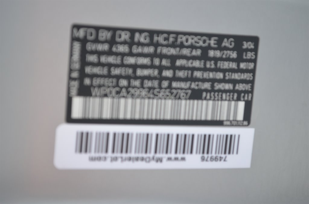2004 Porsche 911 Carrera photo