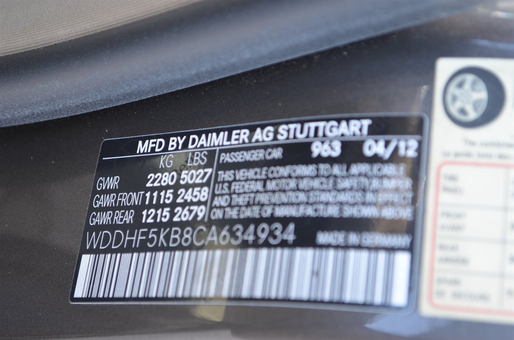2012 Mercedes-Benz E-Class - $10,950
