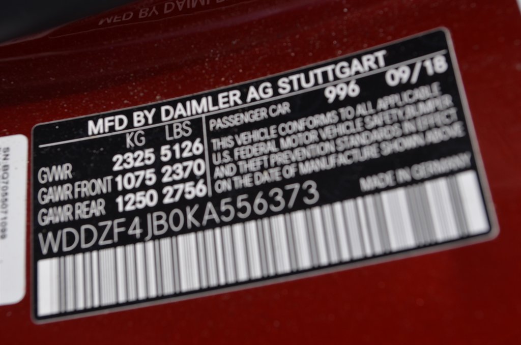 2019 Mercedes-Benz E-Class - $20,555