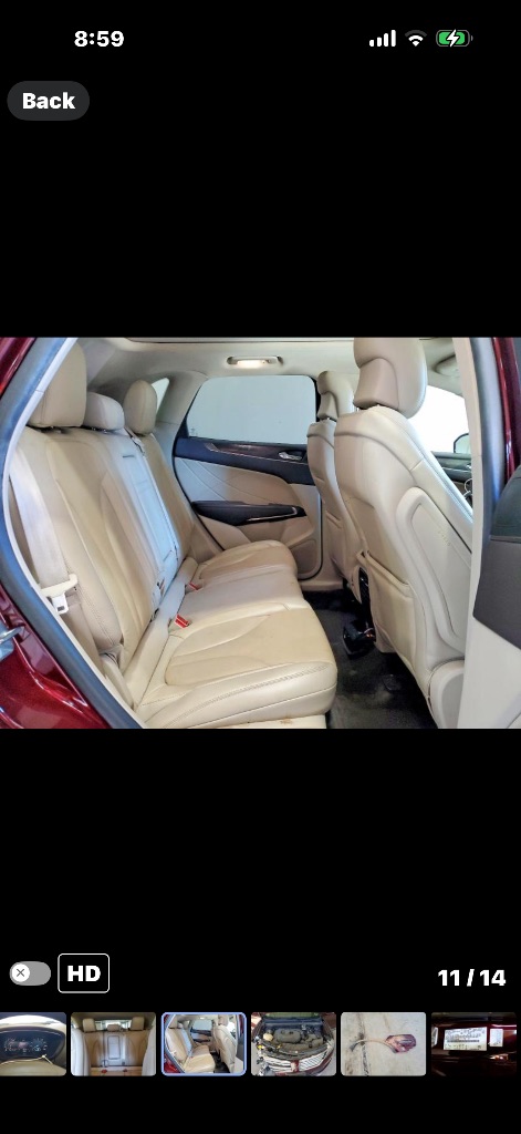 2017 Lincoln MKC - $7,500