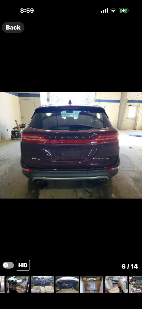 2017 Lincoln MKC - $7,500