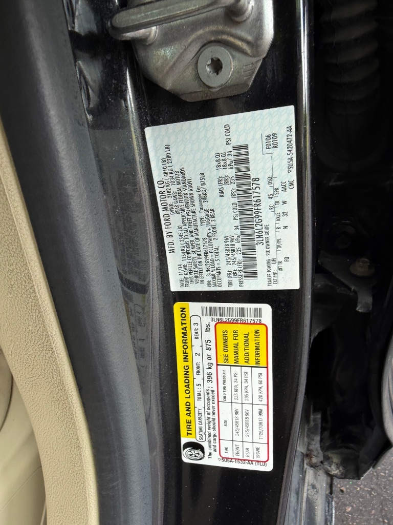 2015 Lincoln MKZ - $5,500
