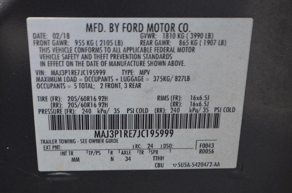 2018 Ford EcoSport - $9,900