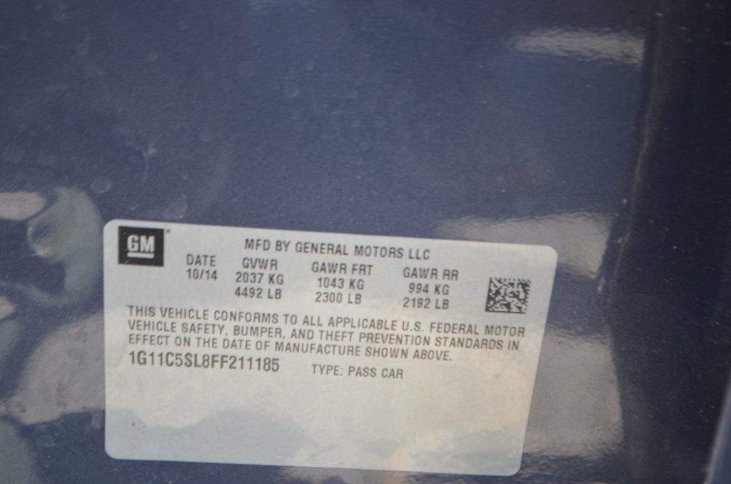 2015 Chevrolet Malibu - $11,975