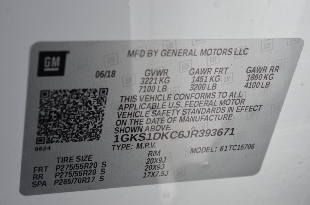 2018 GMC Yukon - $24,775