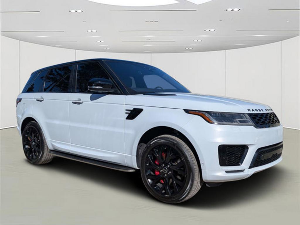 White 2018 Land Rover Range Rover Sport SUV / Crossover All-Wheel Drive 8-Speed Automatic