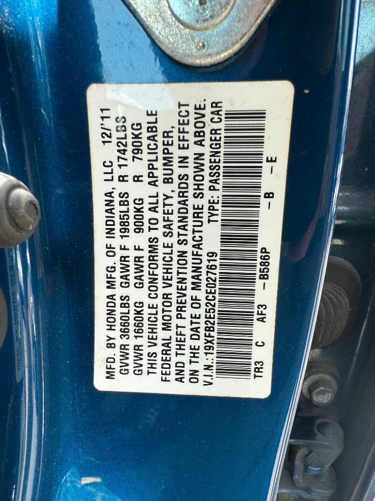 2012 Honda Civic LX photo