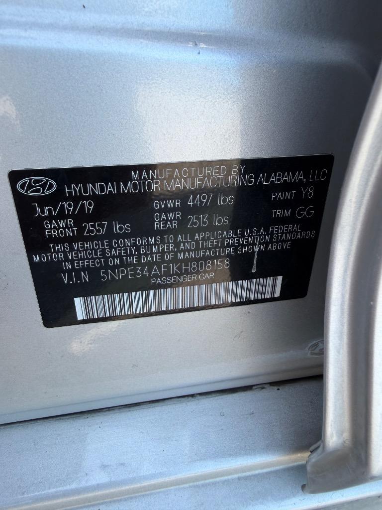 2019 Hyundai Sonata - $10,995