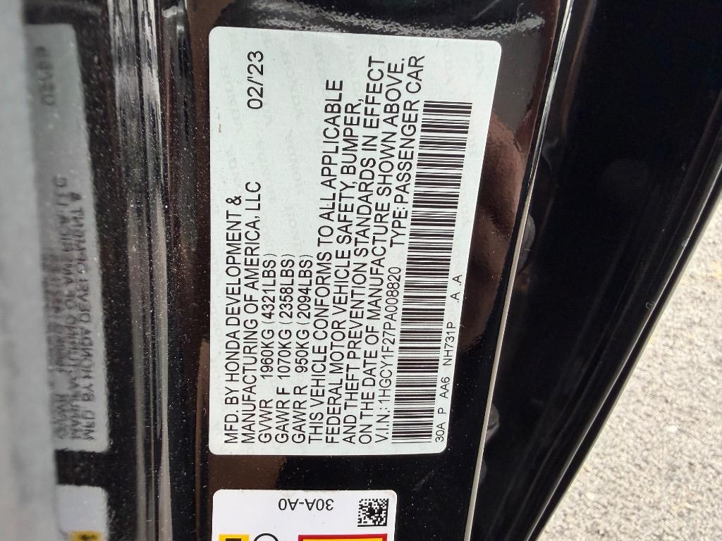 2023 Honda Accord - $17,990