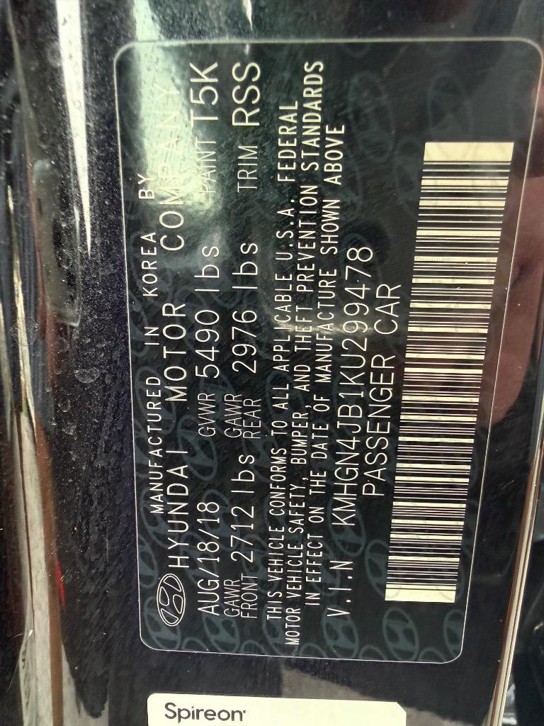 2019 Genesis G80 - $19,995