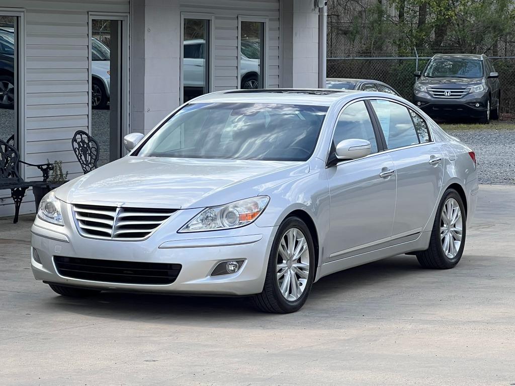 Sterling Silver 2010 Hyundai Genesis Sedan Automatic