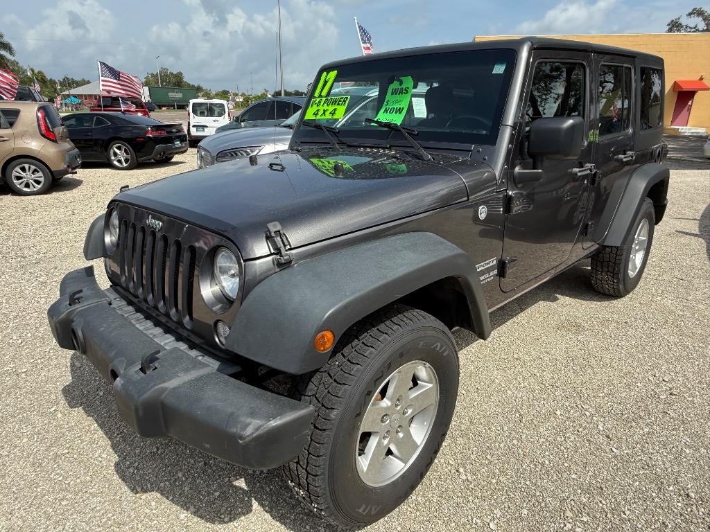 2017 Jeep Wrangler - $14,900