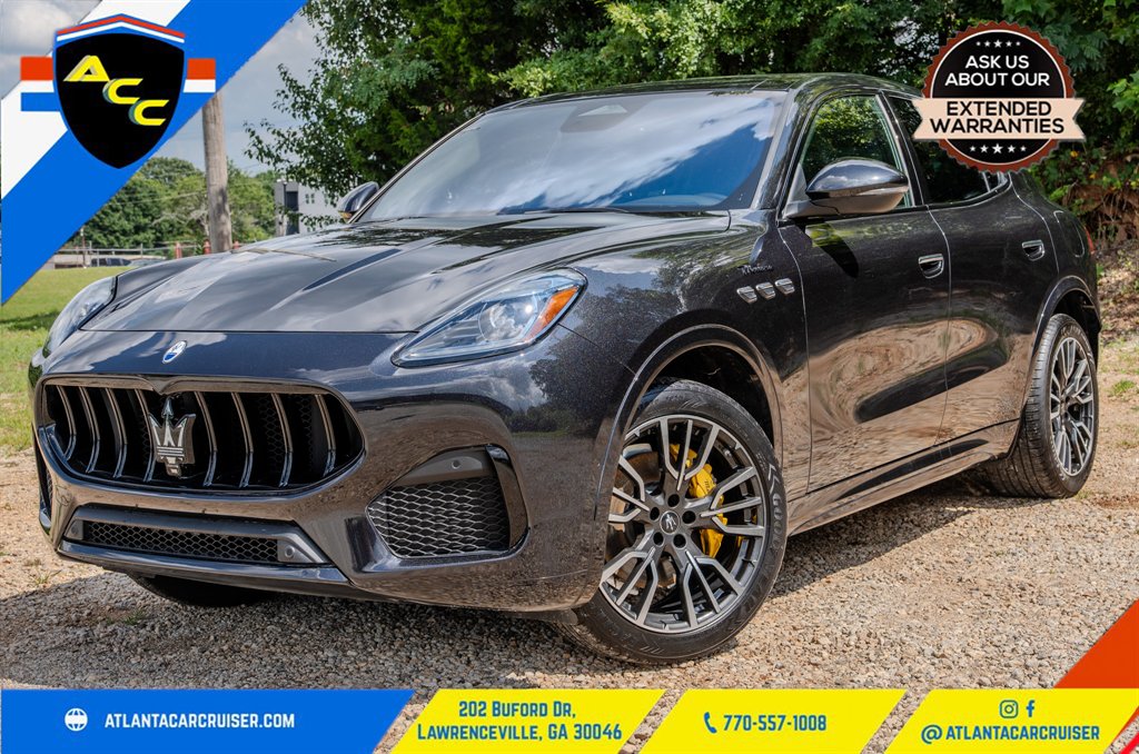 Black 2023 Maserati Grecale SUV / Crossover All-Wheel Drive Automatic