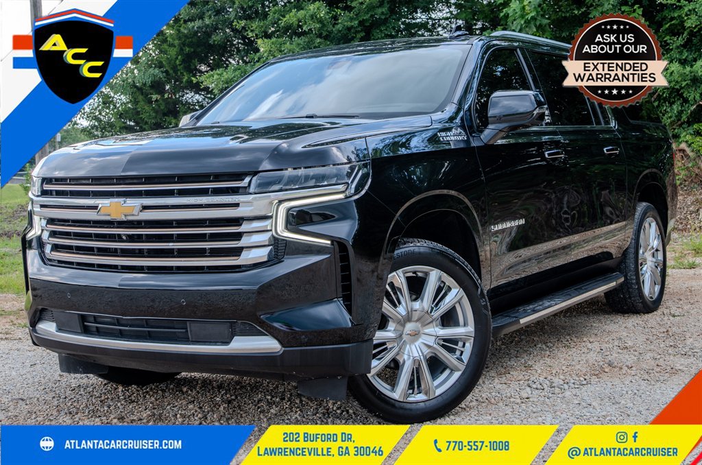 Black 2021 Chevrolet Suburban SUV / Crossover 4X2 Automatic