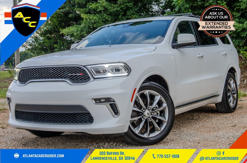 White 2021 Dodge Durango SUV / Crossover Rear-Wheel Drive Automatic