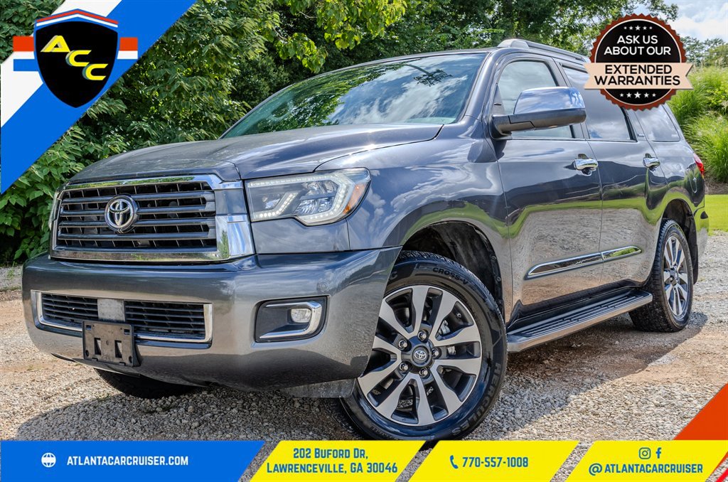 Gray 2018 Toyota Sequoia SUV / Crossover 4X2 Automatic