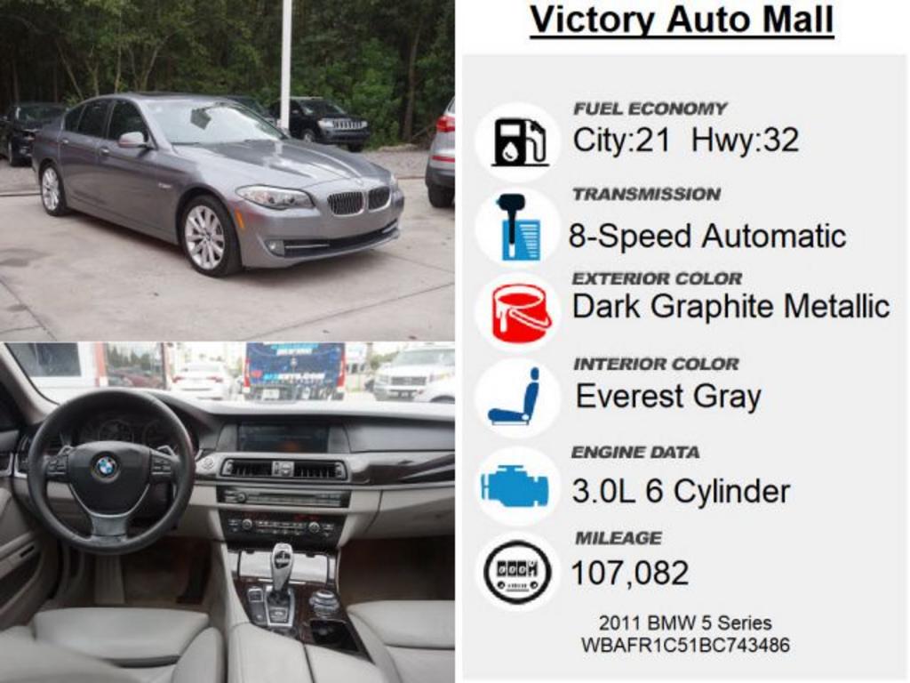2011 BMW 528i - $12,785