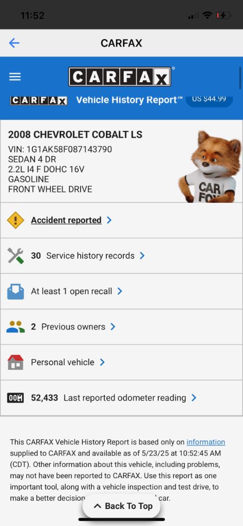 2008 Chevrolet Cobalt LS photo