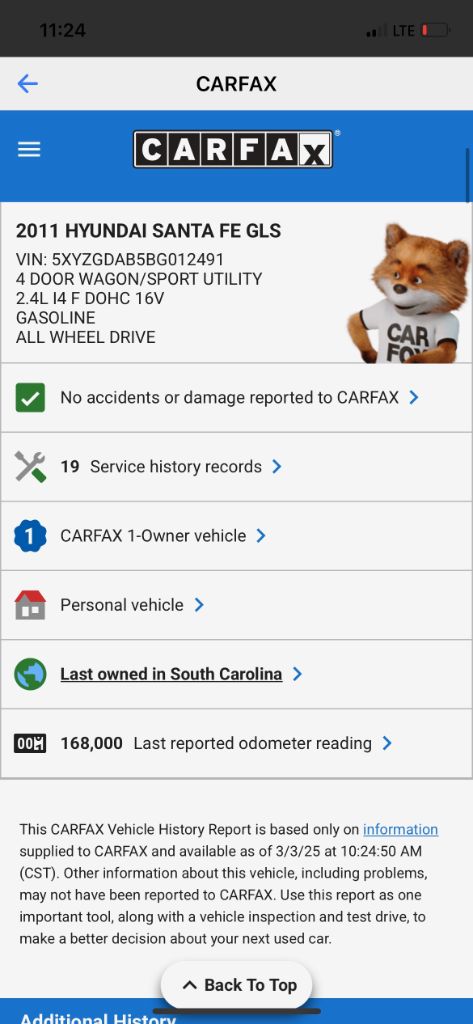 2011 Hyundai Santa Fe GLS photo