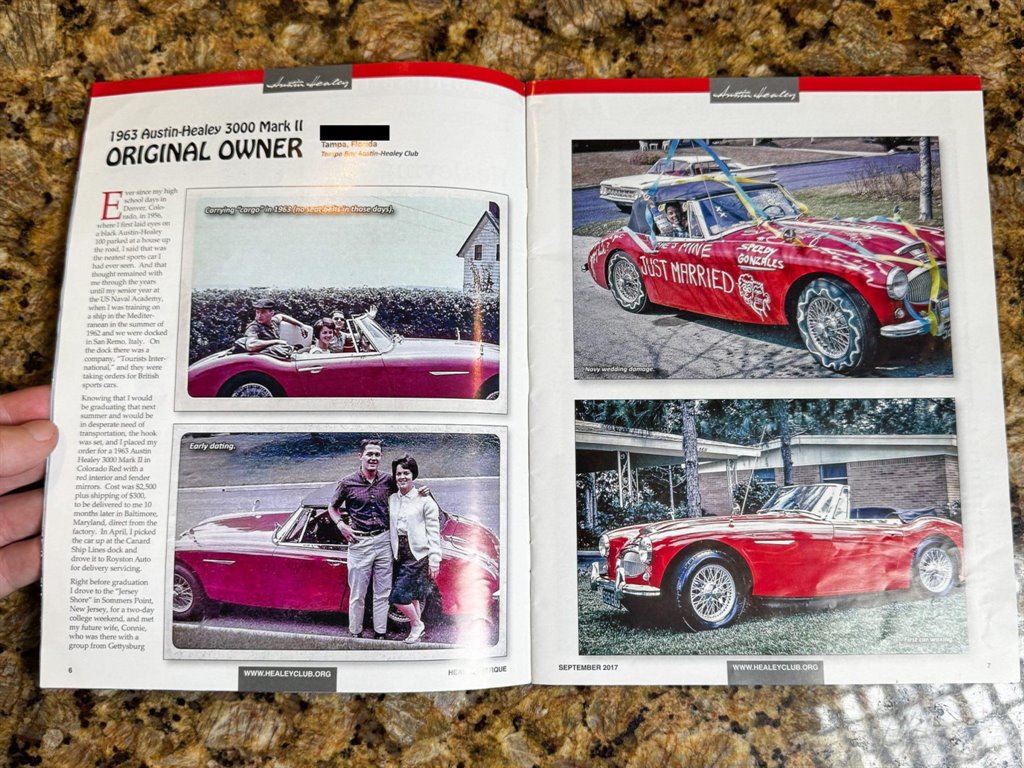 1963 Austin Healey 3000 BJ7 - $49,917