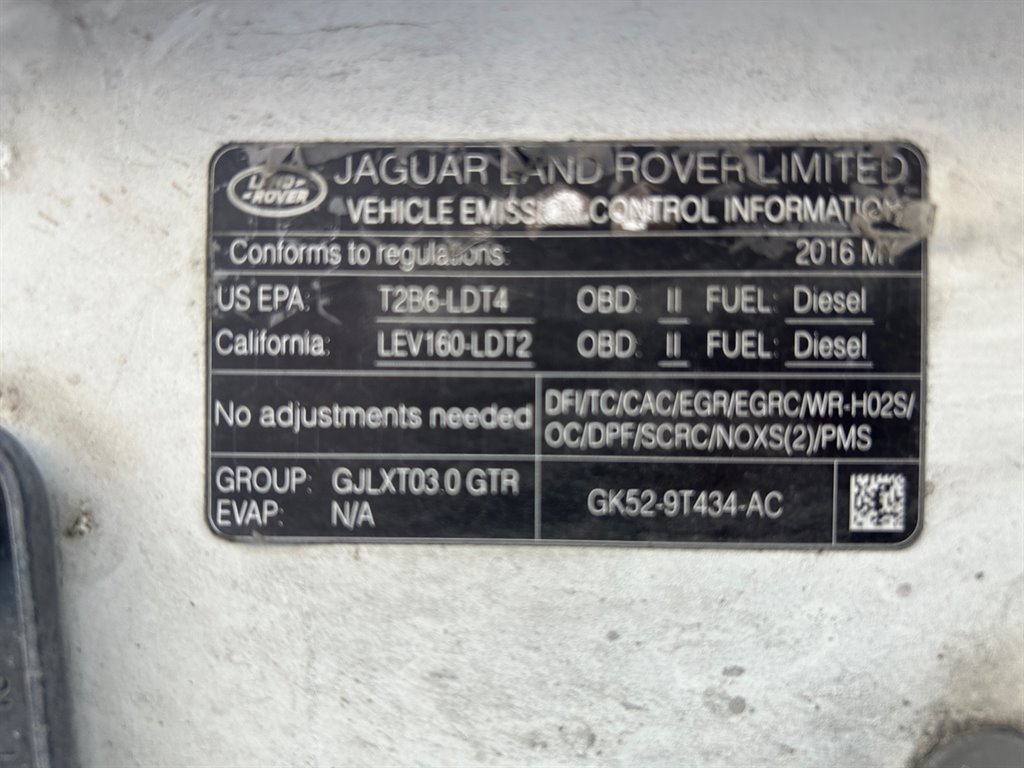 2016 Land Rover Range Rover - $15,917