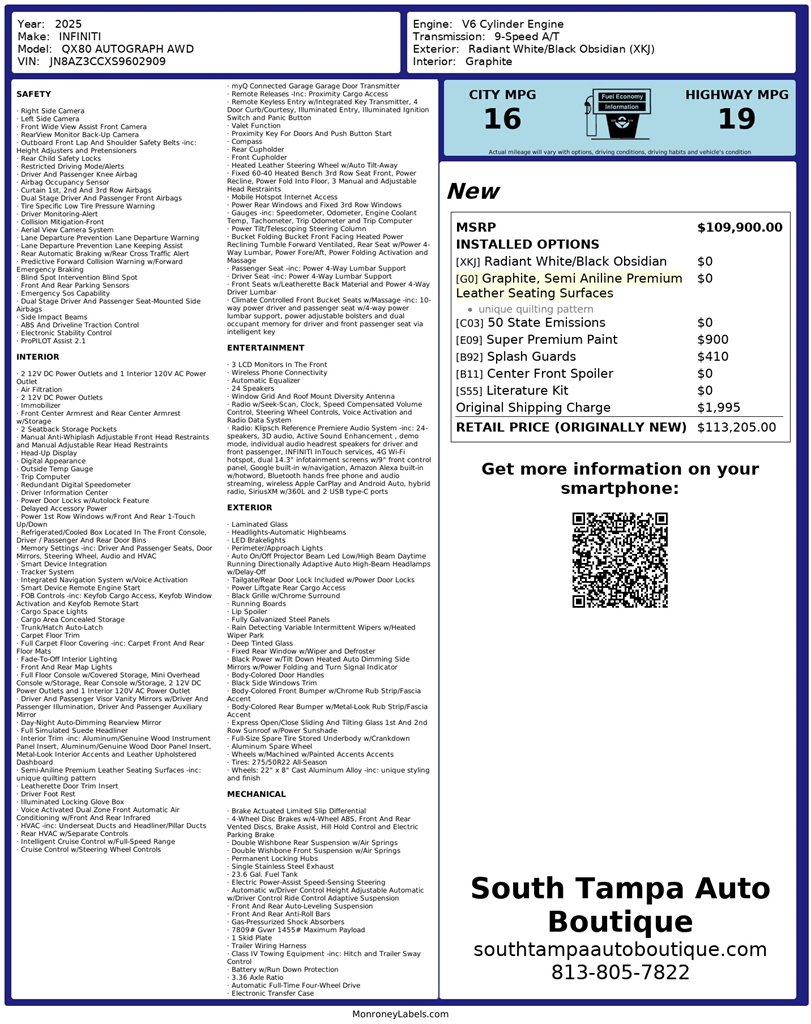 2025 Nissan Murano - $85,917