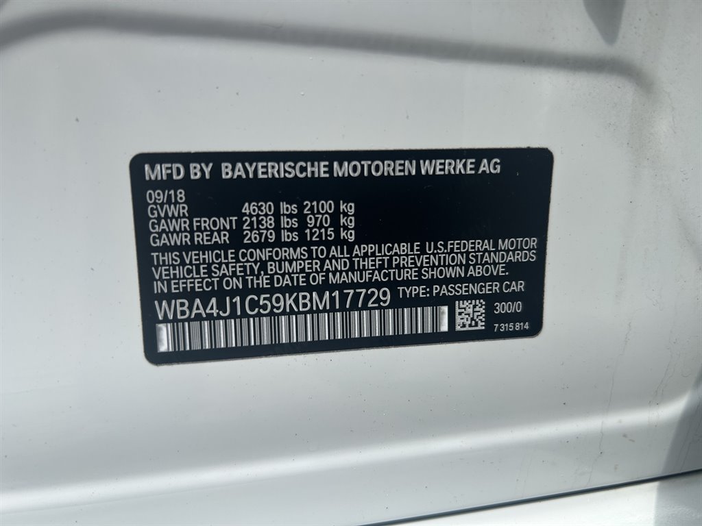 2019 BMW 430i - $16,949