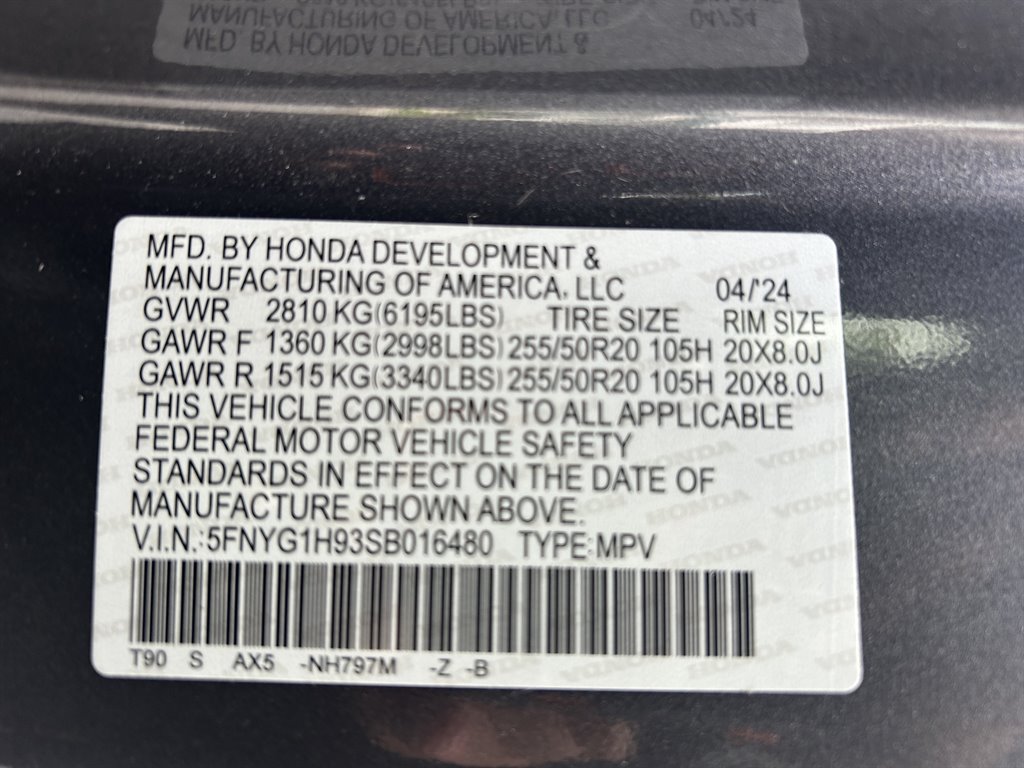 2025 Honda Pilot - $46,917