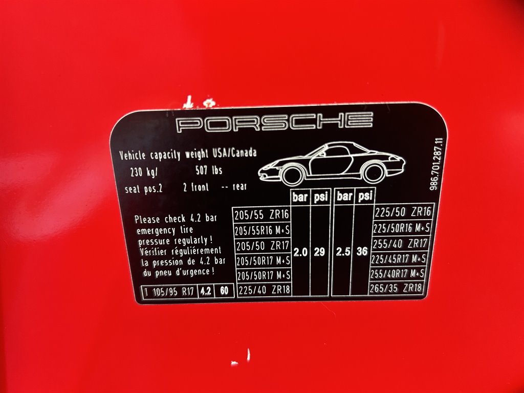 2000 Porsche Boxster - $10,917