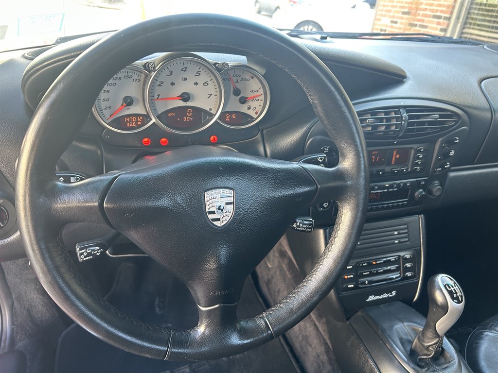 2000 Porsche Boxster - $10,917