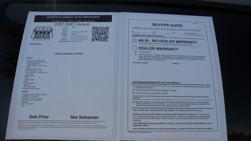 2022 GMC Canyon - $20,995