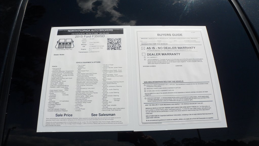 2015 Ford F-350 - $37,995