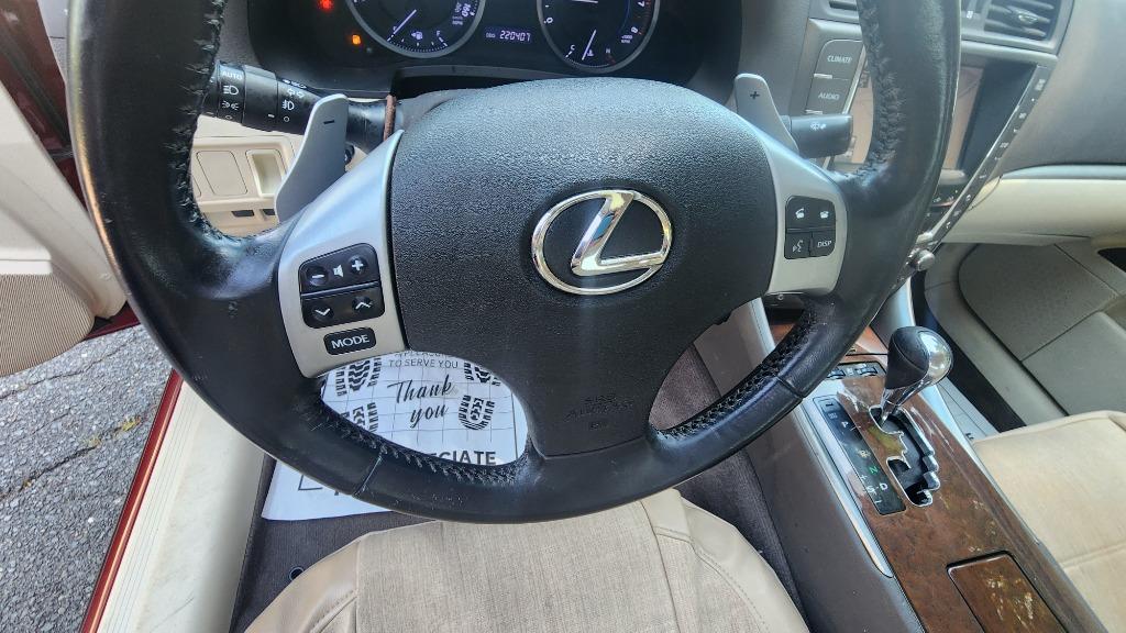 2011 Lexus IS - $4,990
