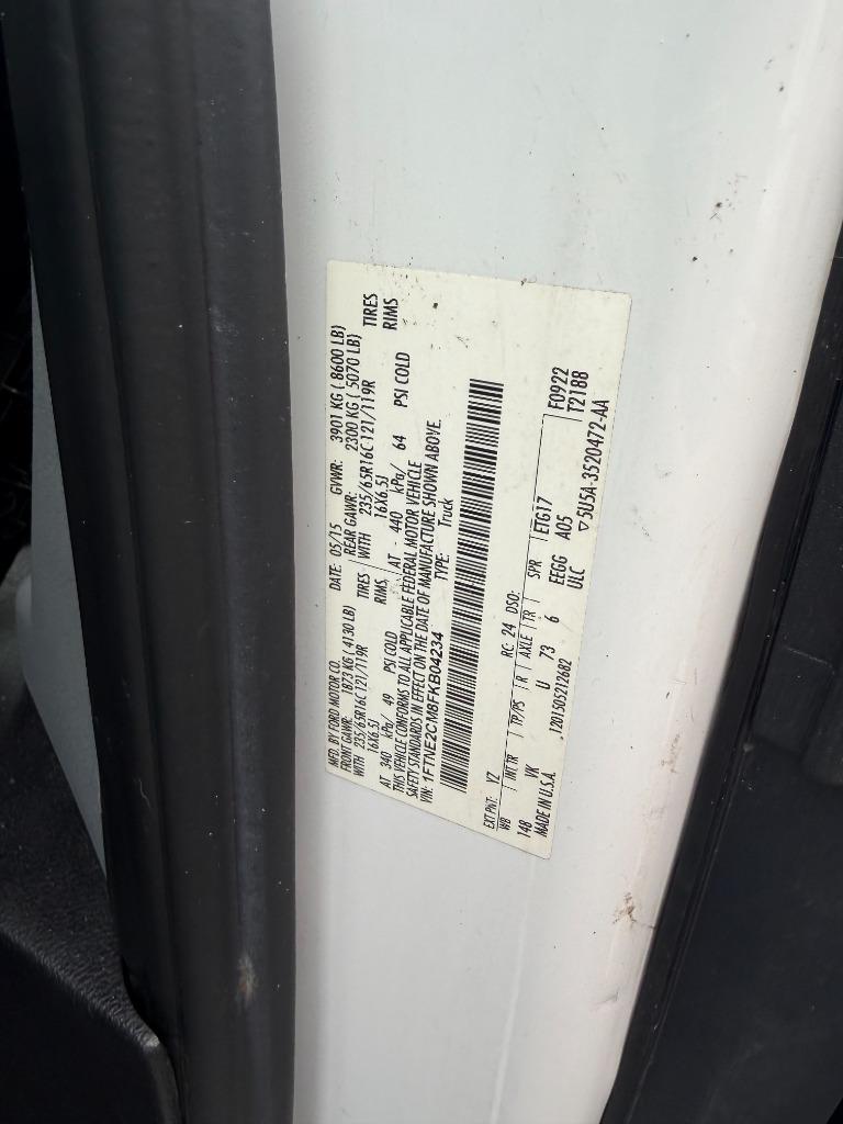 2015 Ford T150 Vans Medium Roof - $16,999