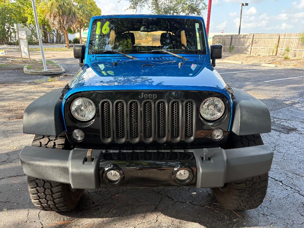 2016 Jeep Wrangler - $17,900