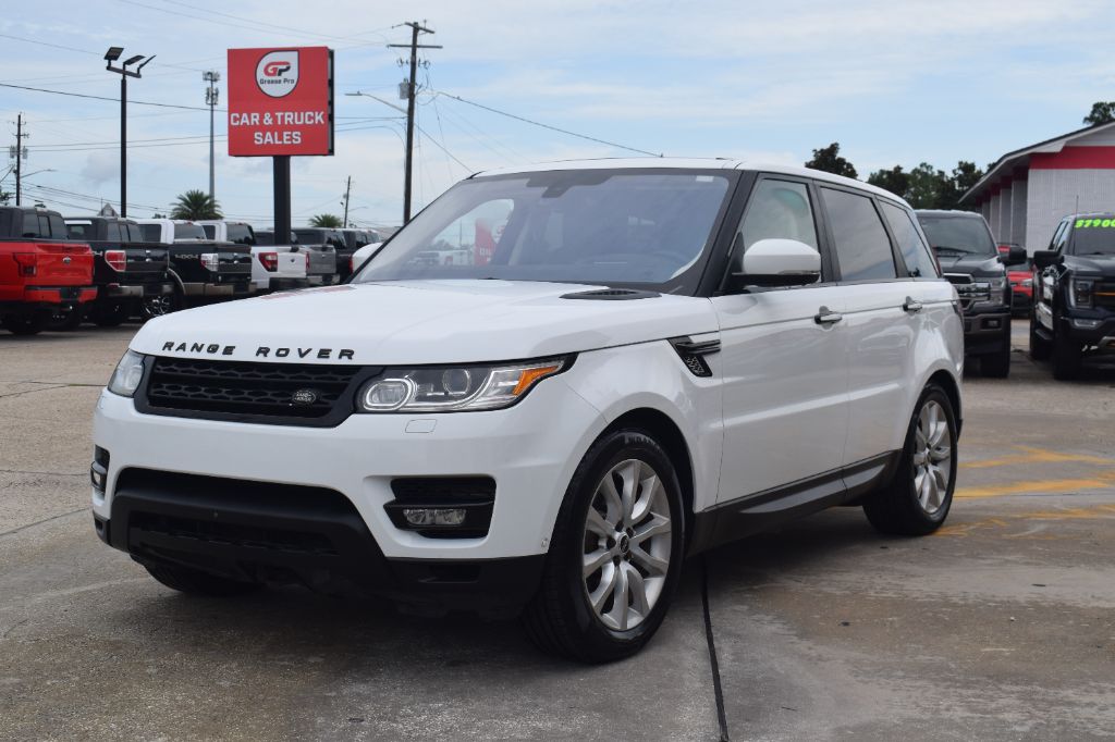 White 2016 Land Rover Range Rover Sport SUV / Crossover All-Wheel Drive Automatic