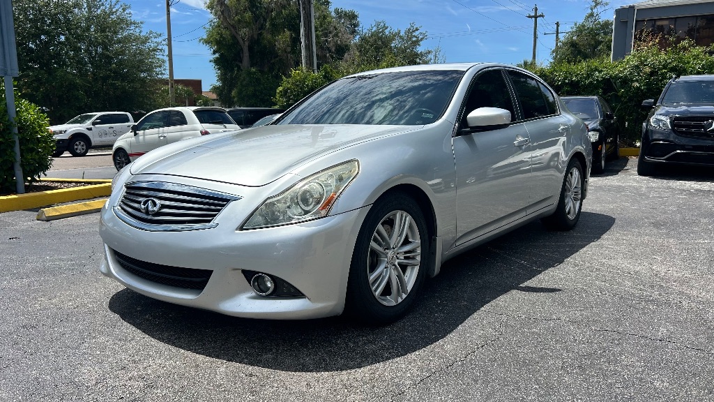 Aluminum 2012 INFINITI G37 Sport Sedan RWD Sedan Rear-Wheel Drive Automatic
