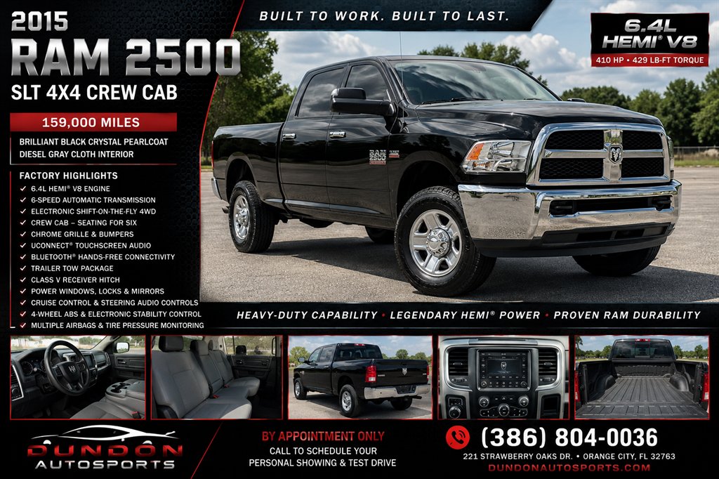 2015 Ram 2500 - $17,895