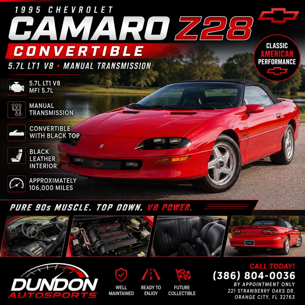 1995 Chevrolet Camaro - $10,995