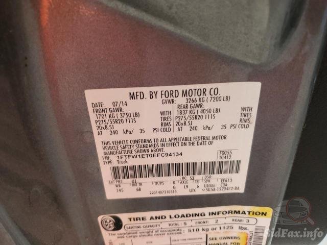 2014 Ford F-150 - $17,900