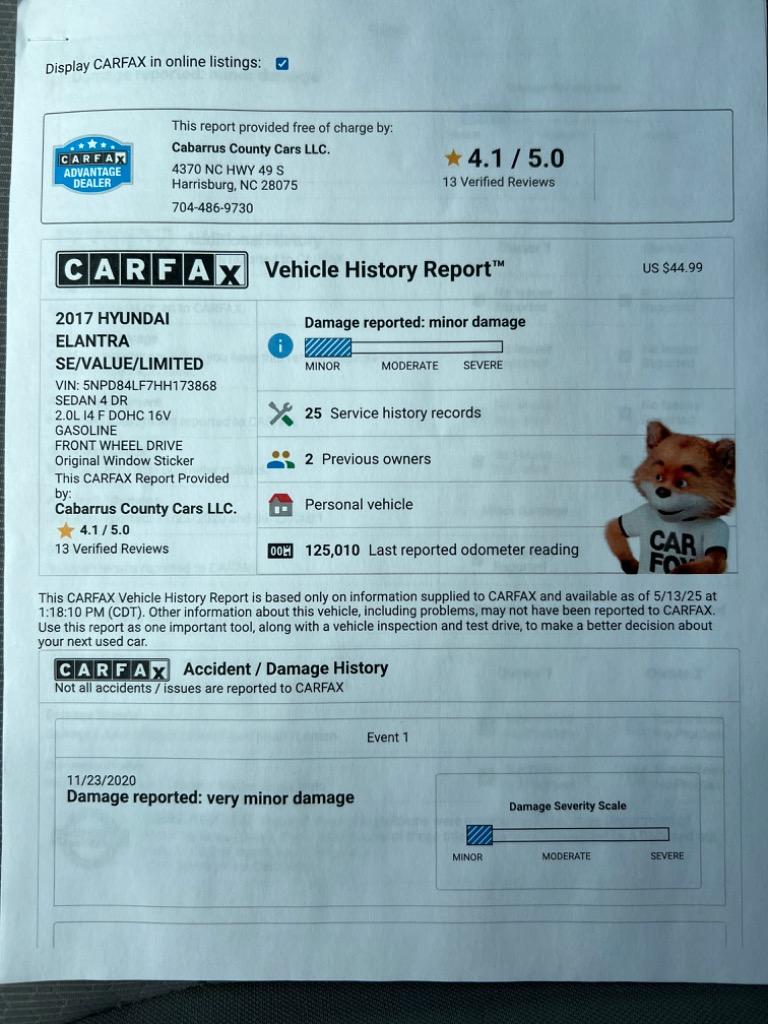 2017 Hyundai Elantra Limited photo